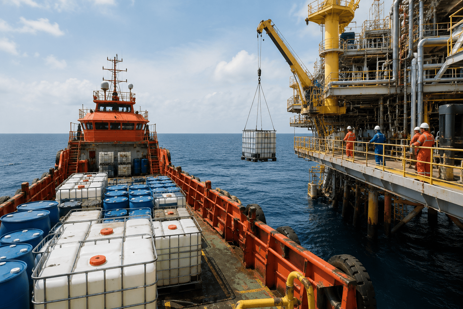 From Port to Platform: The Journey of Marine Chemicals in Offshore Operations